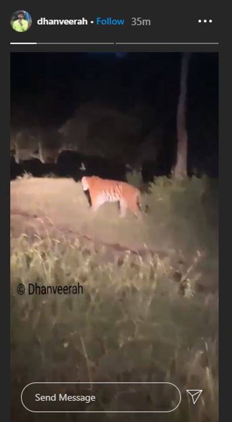 Kannada public outrage Dhanveer in bandipur forest safari vcs