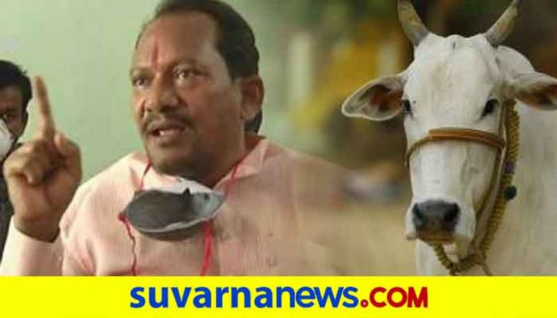 Minister Prabhu Chauhan Talks Over Anti Cow Slaughter Bill in Karnataka grg