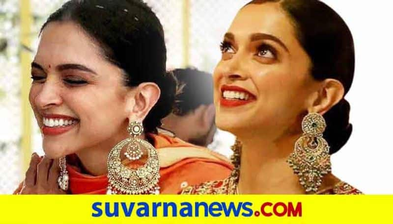 Bollywood deepika padukone heavy and expensive earrings vcs