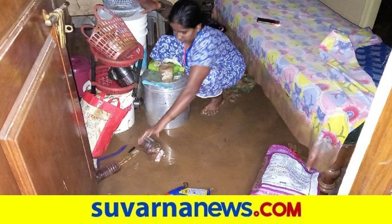 Heavy Rain fall Creates flood situation in Bengaluru snr