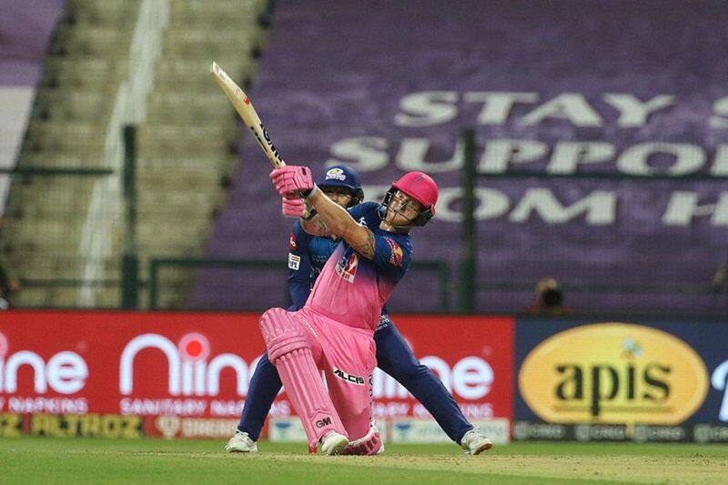 IPL 2020 Rajasthan Royals vs Mumbai Indians Live Update RR lost 2 wickets in 196 run chase