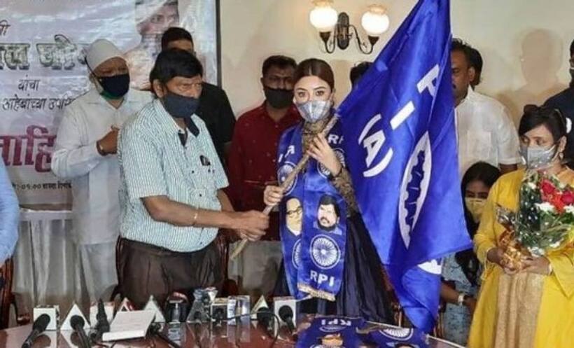 Payal Ghosh enters politics, joins Ramdas Athawale's party