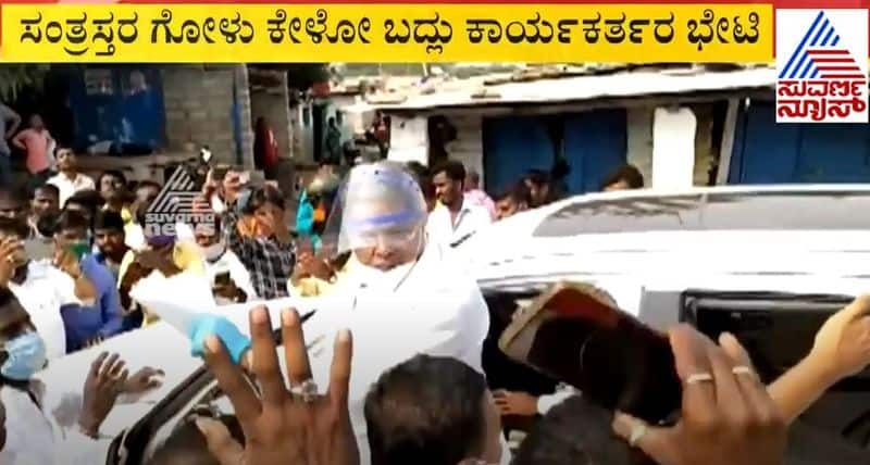 Congress Leader Siddaramaiah Road Show in Yadgir rbj