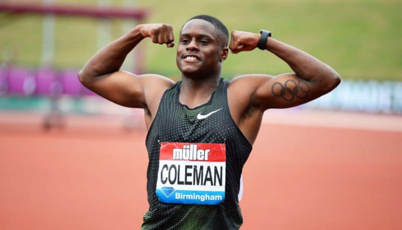 World 100m Champion Christian Coleman Two Year Ban