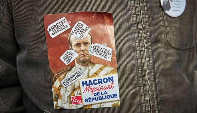 <p>French satirical magazine Charle Hebdo has once again triggered a controversy after posting an caricature of Turkish President Recep Tayyip Erdogan with a strong reference to Prophet Mohammad on its front-page.</p>

<p>The cartoon shows Erdogan in a t-shirt and underpants, drinking a can of beer and lifting up the skirt of a woman wearing a hijab.</p>

<p>The cartoon is titled: "Erdogan: in private, he's very funny".</p>

<p>The cartoon has sparked massive outrage in Turkey.&nbsp;</p>
