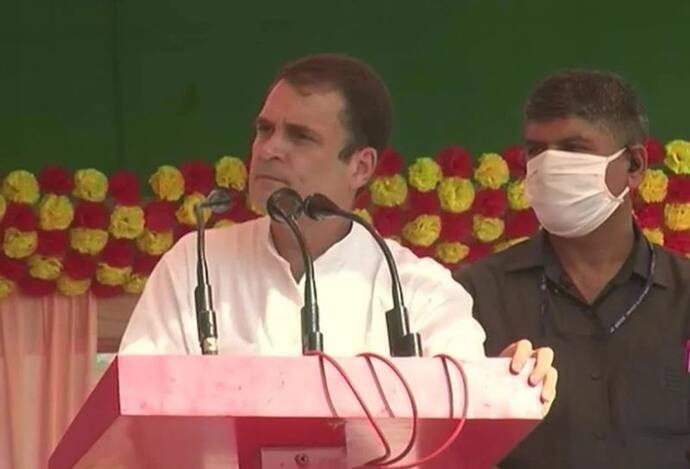 राहुल गांधी ने फिर उठाए ईवीएम पर सवाल, बोले- यह EVM नहीं MVM यानी 'मोदी वोटिंग मशीन'