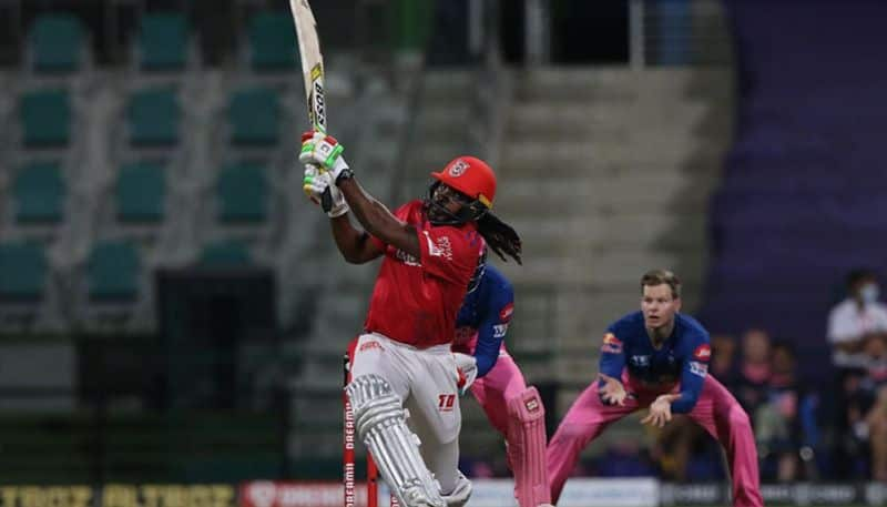 IPL 2020 kxip vs rr Chris Gayle again blast in ipl