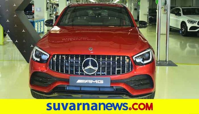 Made in India Mercedes Benz AMG GLC 43 4MATIC rolls out from pune Unit ckm