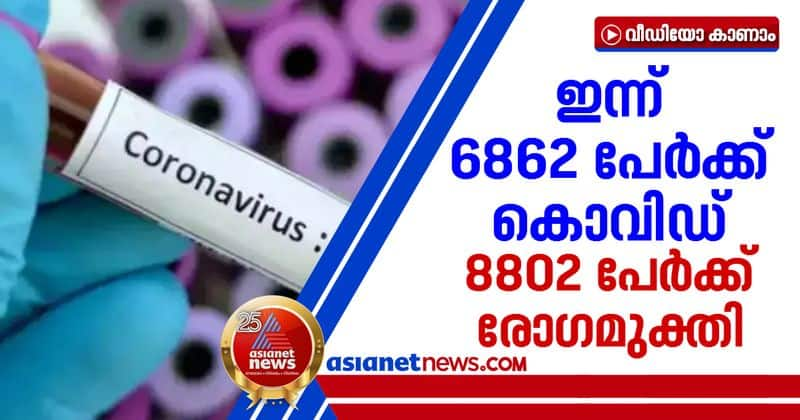 6862 people tested covid positive on kerala on 3rd November 2020