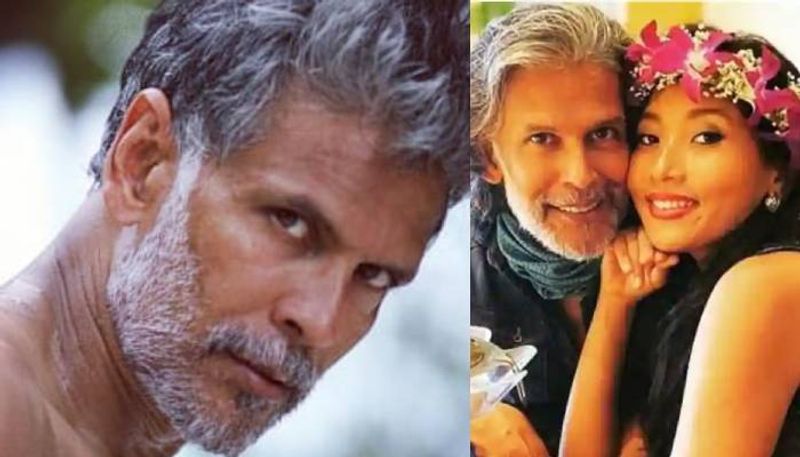 see how Milind Soman is celebrating his 55th birthday