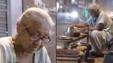 Punjab 70-year-old woman cooks food on the roadside, ekes out a living