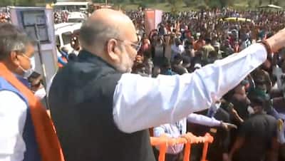 Amit Shah at Bankura; pays tributes to Birsa Munda