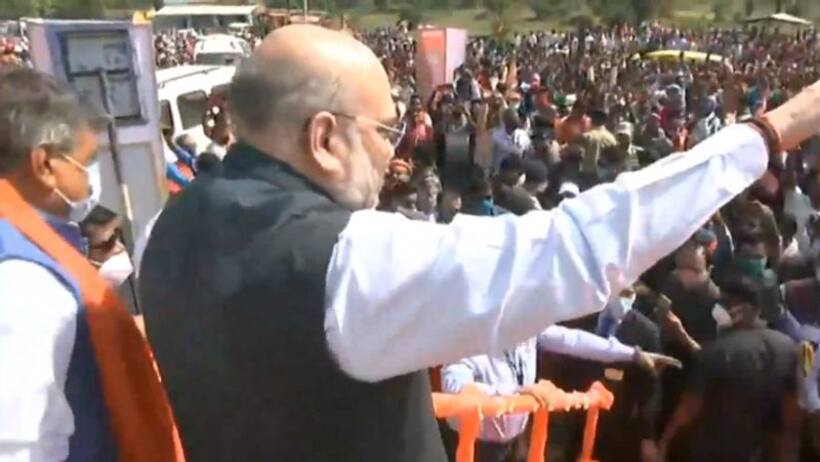 Amit Shah at Bankura; pays tributes to Birsa Munda