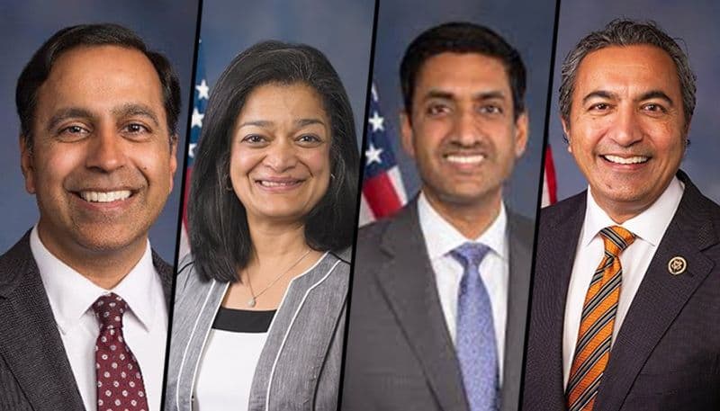 Samosa caucus -  Meet the 4 Democratic Indian-American lawmakers re-elected to US House of Representatives-dnm