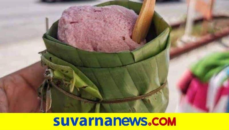 Tweet appreciating Ice Cream served in banana leaf make Indians proud dpl