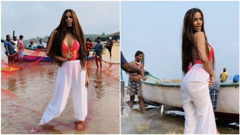 பட்டப்பகலில் கோவாவில் நிர்வாண பட ஷூட்டிங்... நடிகை பூனம் பாண்டே கைது
