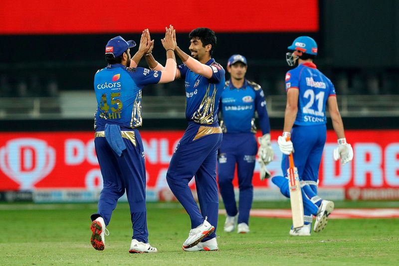 IPL 2020 Mumbai Indians reach final after beat delhi capitals ckm