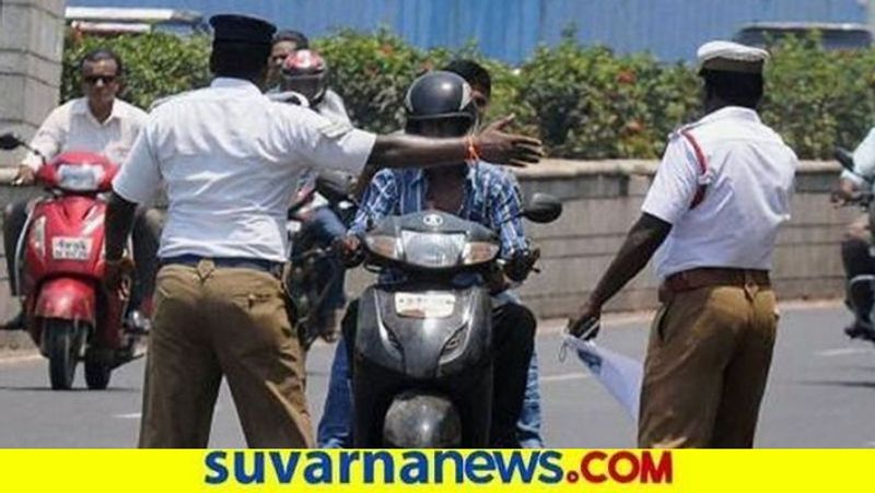 No helmet Driving licence will suspended in KGF snr