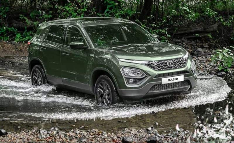 Tata Harrier Camo Edition Launched In India its  Prices Starts  At rs16 50 Lakh