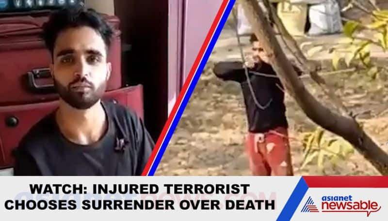 Watch Injured terrorist chooses surrender over death - vpn