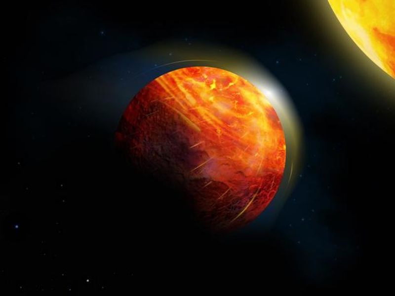 Scientists discover bizarre hell planet where it rains rocks and oceans are made of lava