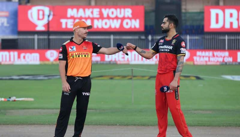 IPL2020 Royal Challengers Banglore vs Sunrisers Hyderabad Live updates SRH won the toss