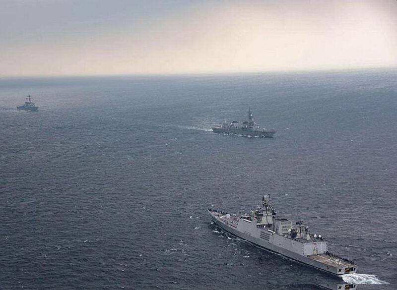 Malabar 2020 PHOTOS: 4 naval powers perform drills in the Bay of Bengal-VPN