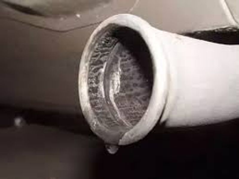 This is the reason water coming from car exhaust pipe