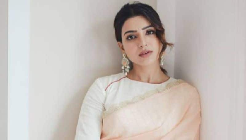 samantha in her own designed saree