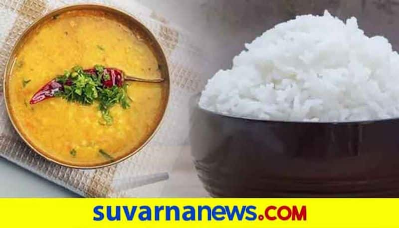 Having ghee with Dal rice is good for health home remedy