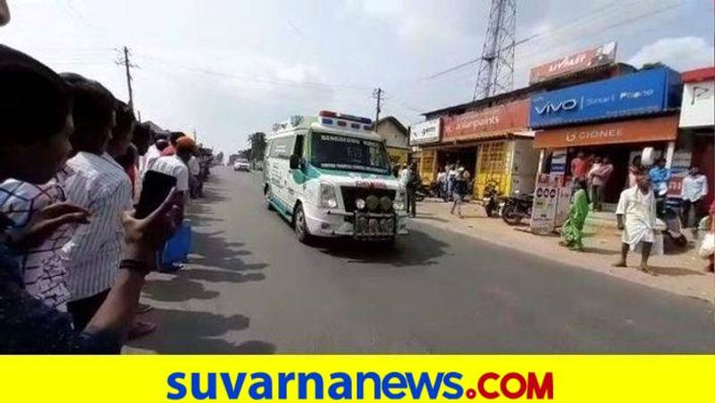 Ambulance Reached Sirasi to Mangaluru Just Five Hours for Patient  grg