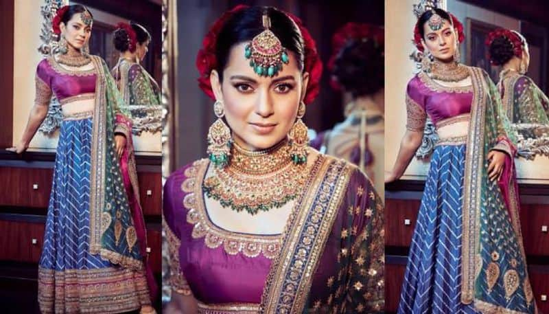 Kangana Ranauts bandhani lehenga took 14 months to be made