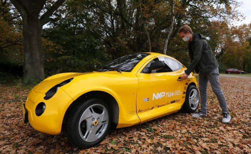 Waste Not, Want Not: Dutch Students Build Electric Car From Recycled Material like plastic and wastage