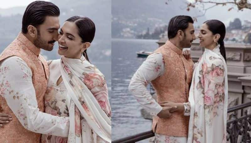 Ranveer Singh  Deepika Padukone Share  Pics on Wedding Anniversary