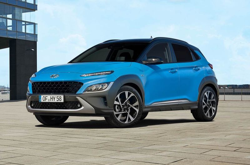 Hyundai with Kona electric facelift