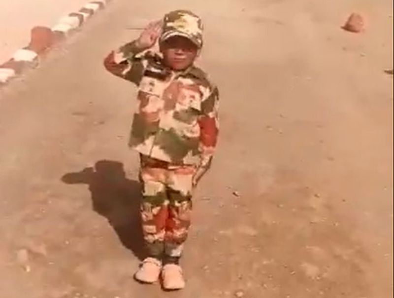 Young Tibetan Nawang Namgyal is back in ITBP uniform with a salute for forces-VPN