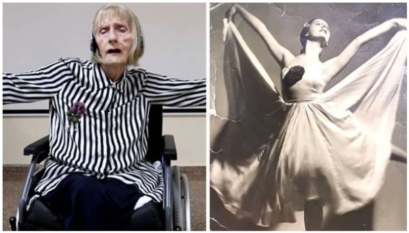 viral video of ballerina with Alzheimer's