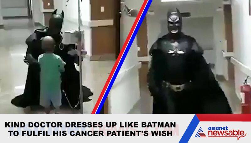 Doctor dresses up like Batman to fulfil cancer patient's wish; video goes viral - gps