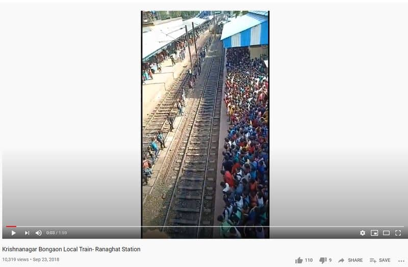 Fact behind video of Crowded Railway Station During COVID 19