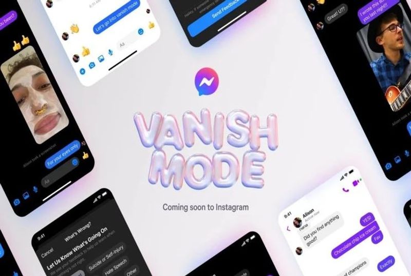 Facebook Launches Vanish Mode on Messenger and Instagram apps  and Also Gets Reels and Shop Buttons