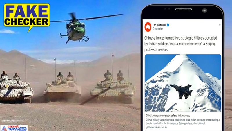 China did NOT use microwave weapons against India in Ladakh