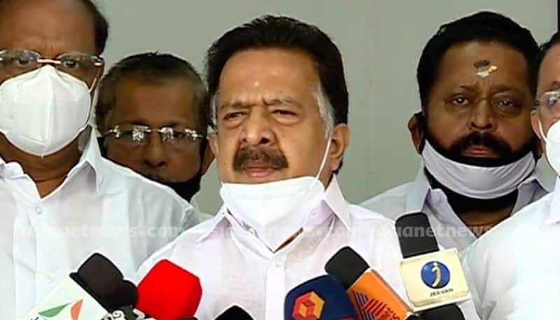 Ramesh chennithala on emcc contract controversy