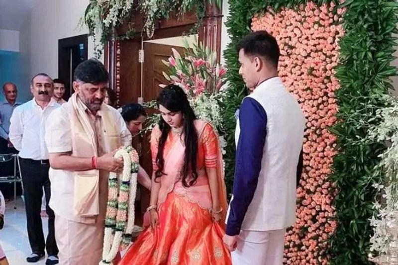 DK Shivakumar's daughter Aishwarya and Amartya to officially get engaged on November 19 -ymn