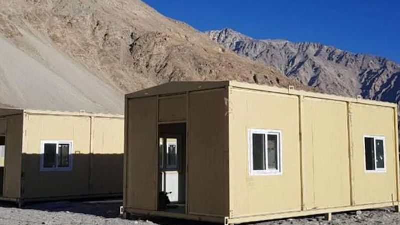 Army sets up winter habitat facilities for troops in eastern Ladakh pod