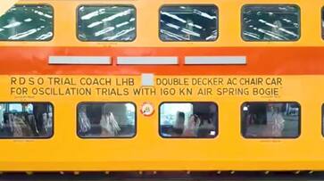 Double decker coaches launched by RCF can run at 160kmph