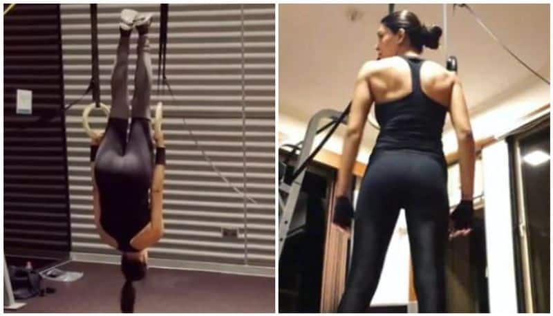 Sushmita Sen shared a video from her workout session