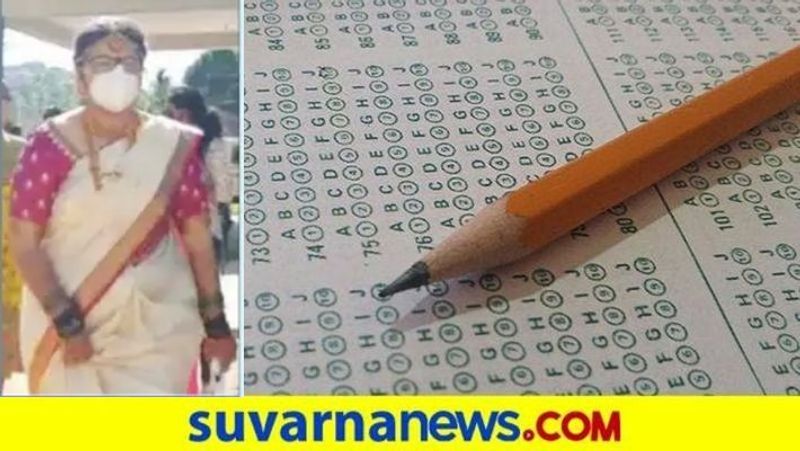 bride writes Exam on her Marriage day snr