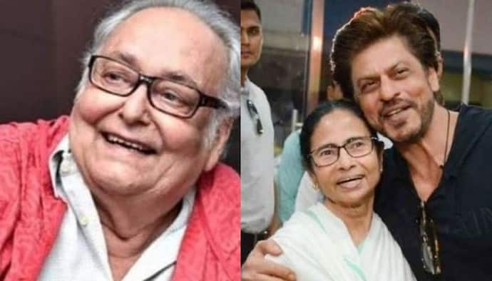 'সৌমিত্রকে ছেড়ে শাহরুখকে কেন ব্র্যান্ড অ্যাম্বাসাডর', মমতাকে খোঁচা দিলীপের