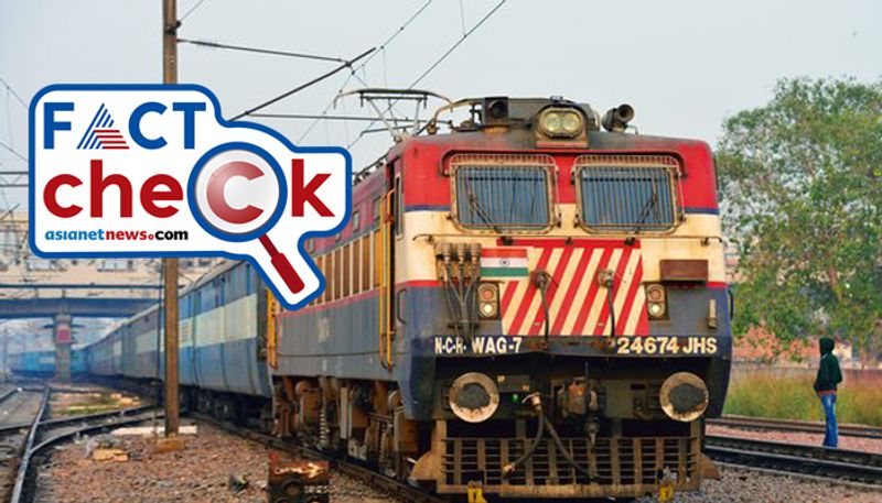 fact behind message Indian Railways to Stop operating all trains from december 1