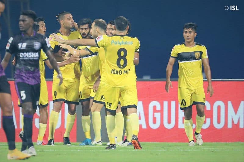 Hyderabad fc beat odisha by first time in ISL history ckm